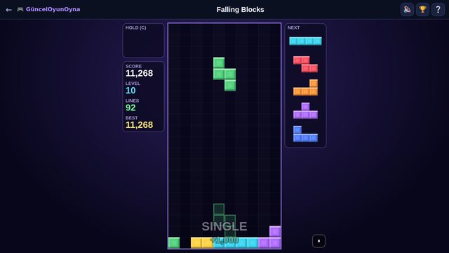 Falling Blocks high level