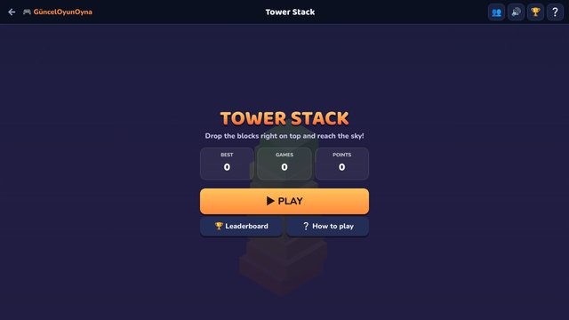 Tower Stack: a streak of perfect drops
