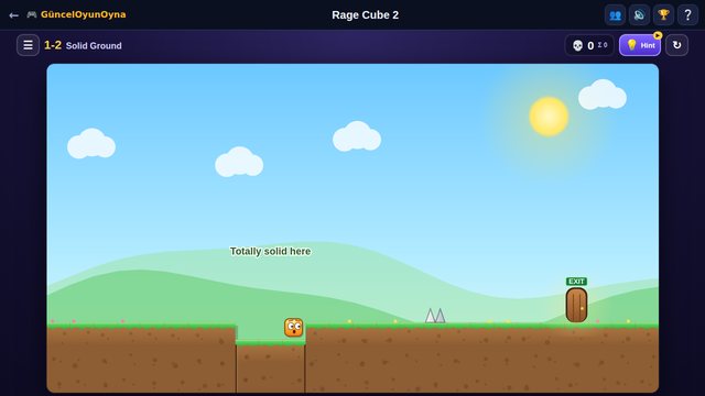 Rage Cube 2 collapsing floor and runaway door in the Meadow