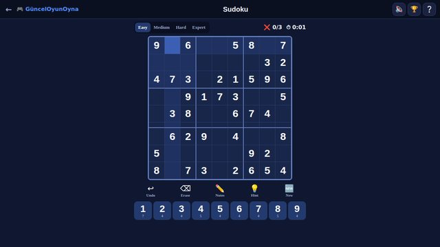 Sudoku grid