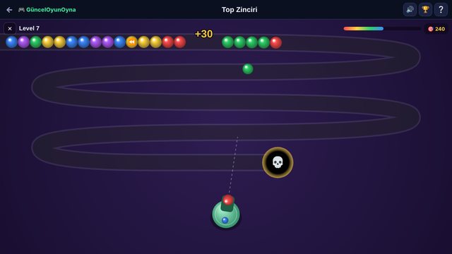 Ball Chain zigzag track and shooter