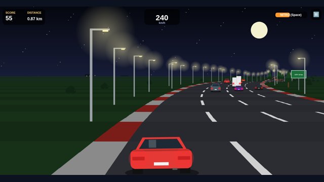 Traffic Rush motorway
