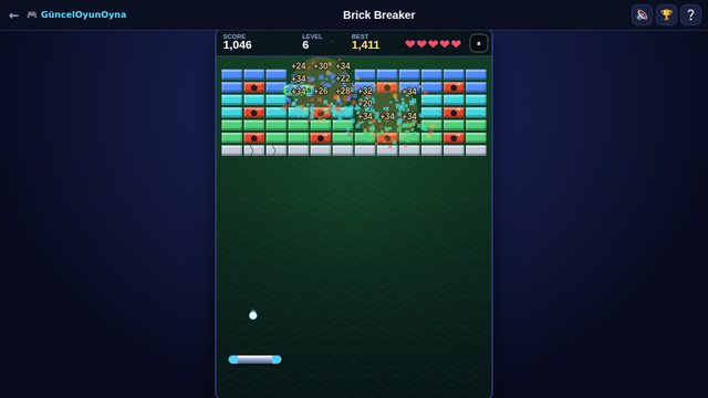 Brick Breaker bomb bricks