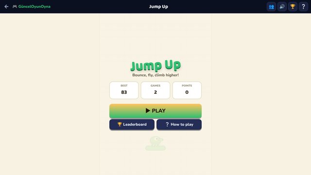 Jump Up: moving and breaking platforms
