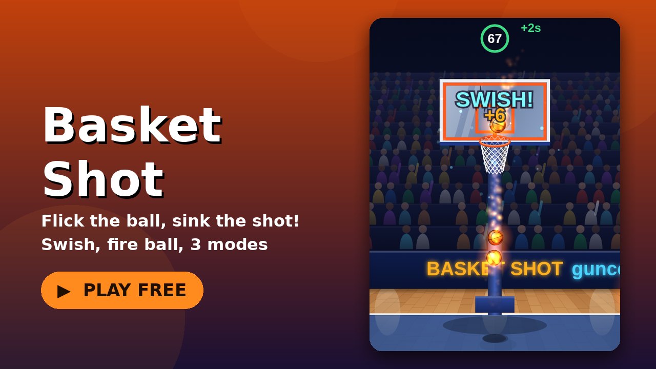 Basket Shot game screen