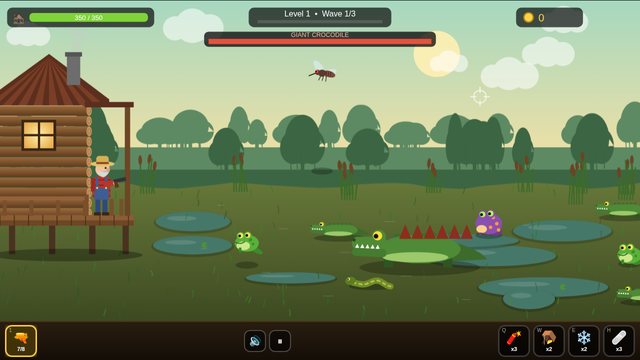 Swamp Raid boss fight