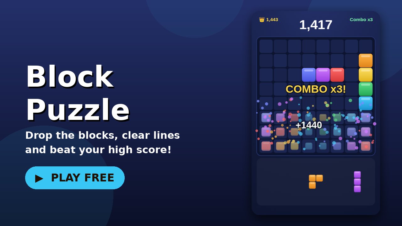 Block Puzzle game screen