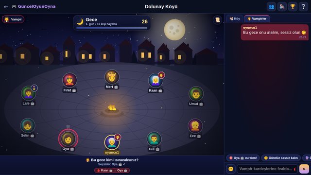 Dolunay Köyü gece: vampirler kurban seçiyor