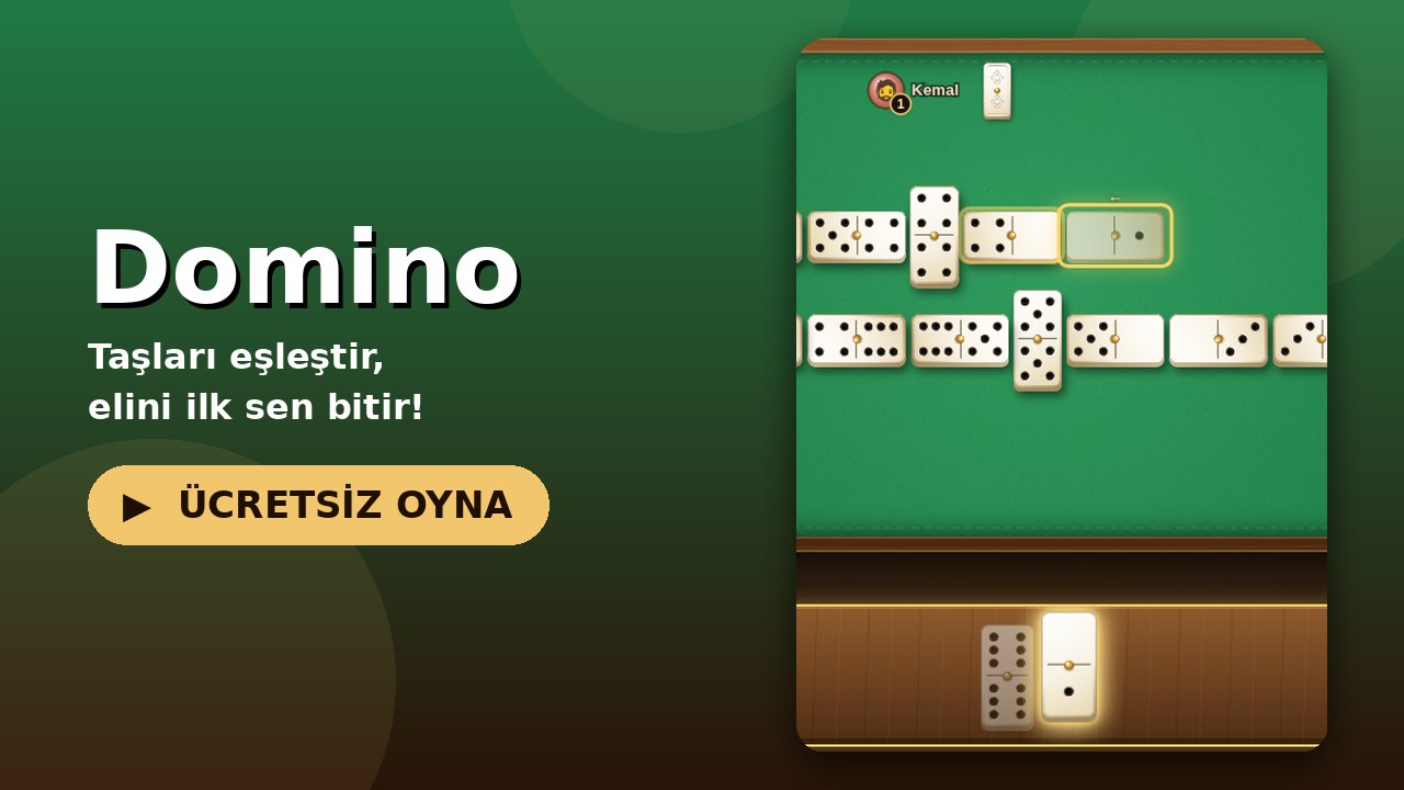 Domino oyun ekranı