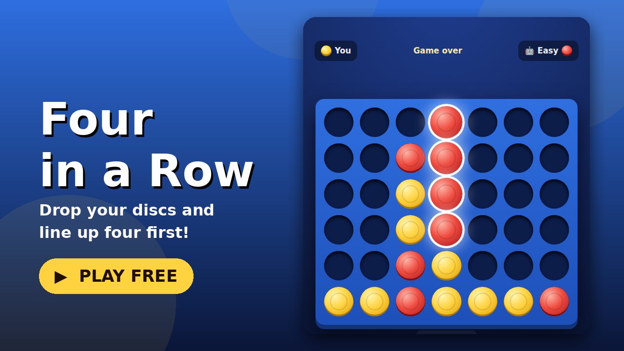Four in a Row game screen