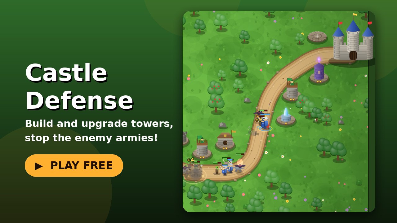 Castle Defense game screen