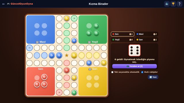 Kızma Birader oyun sonu