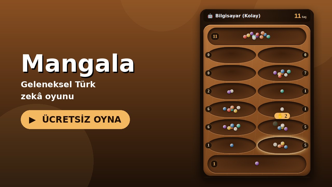 Mangala oyun ekranı