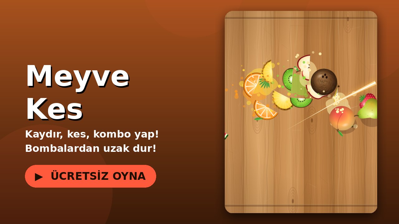 Meyve Kes oyun ekranı