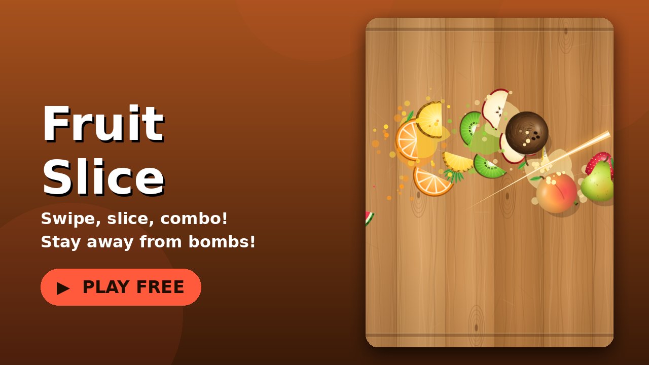 Fruit Slice game screen