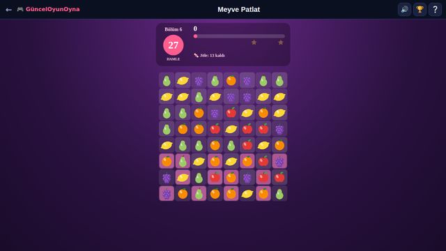 Meyve Patlat jöle bölümü