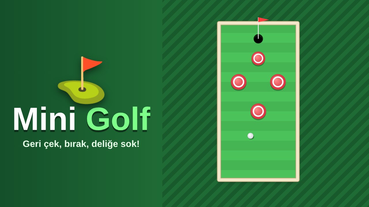 Mini Golf oyun ekranı