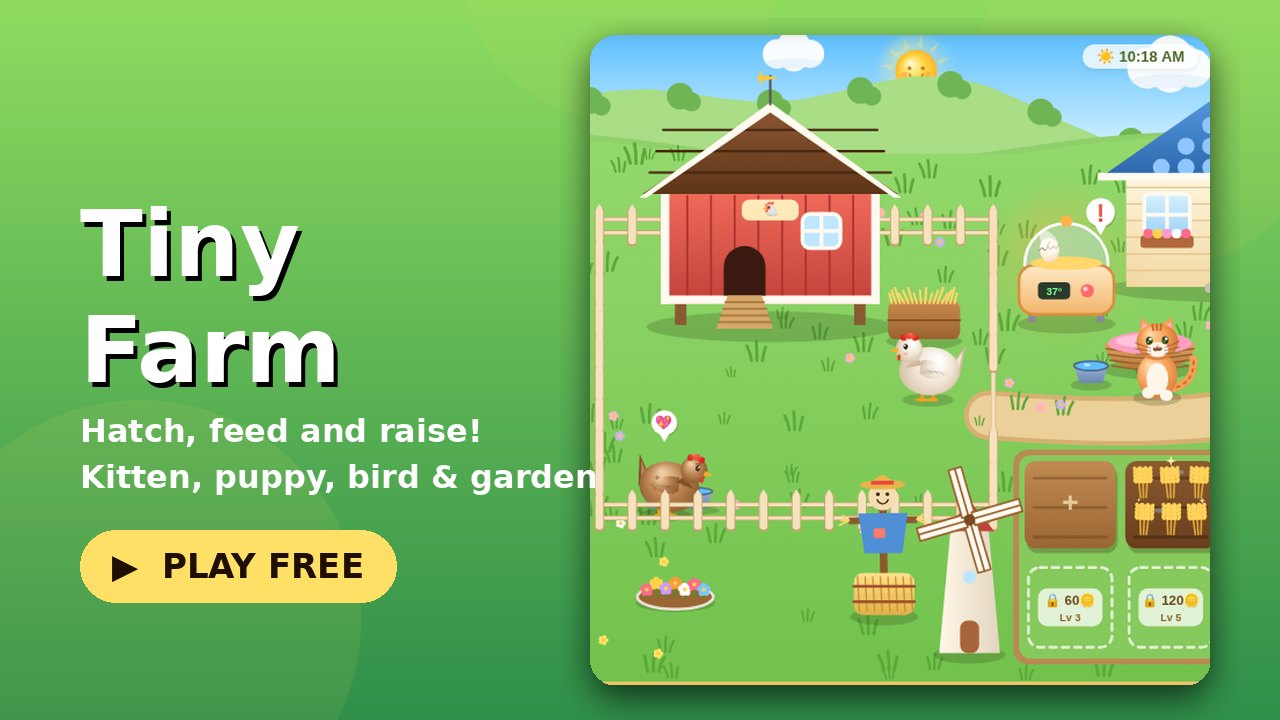 Tiny Farm game screen
