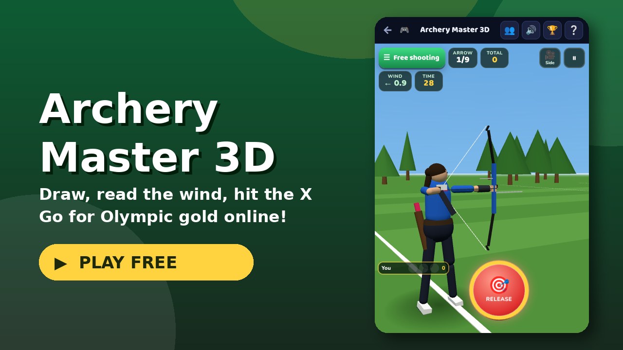 Archery Master 3D game screen