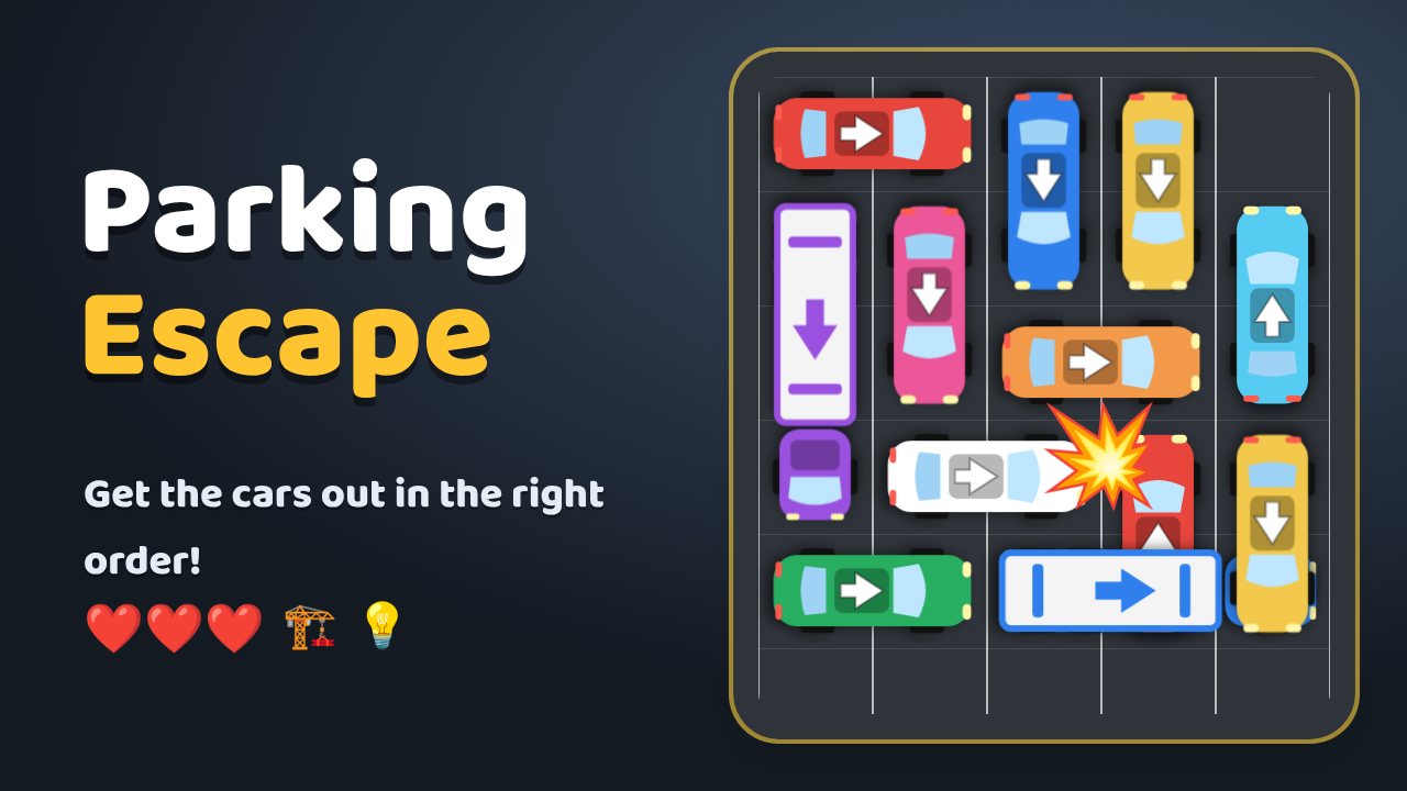 Parking Escape game screen