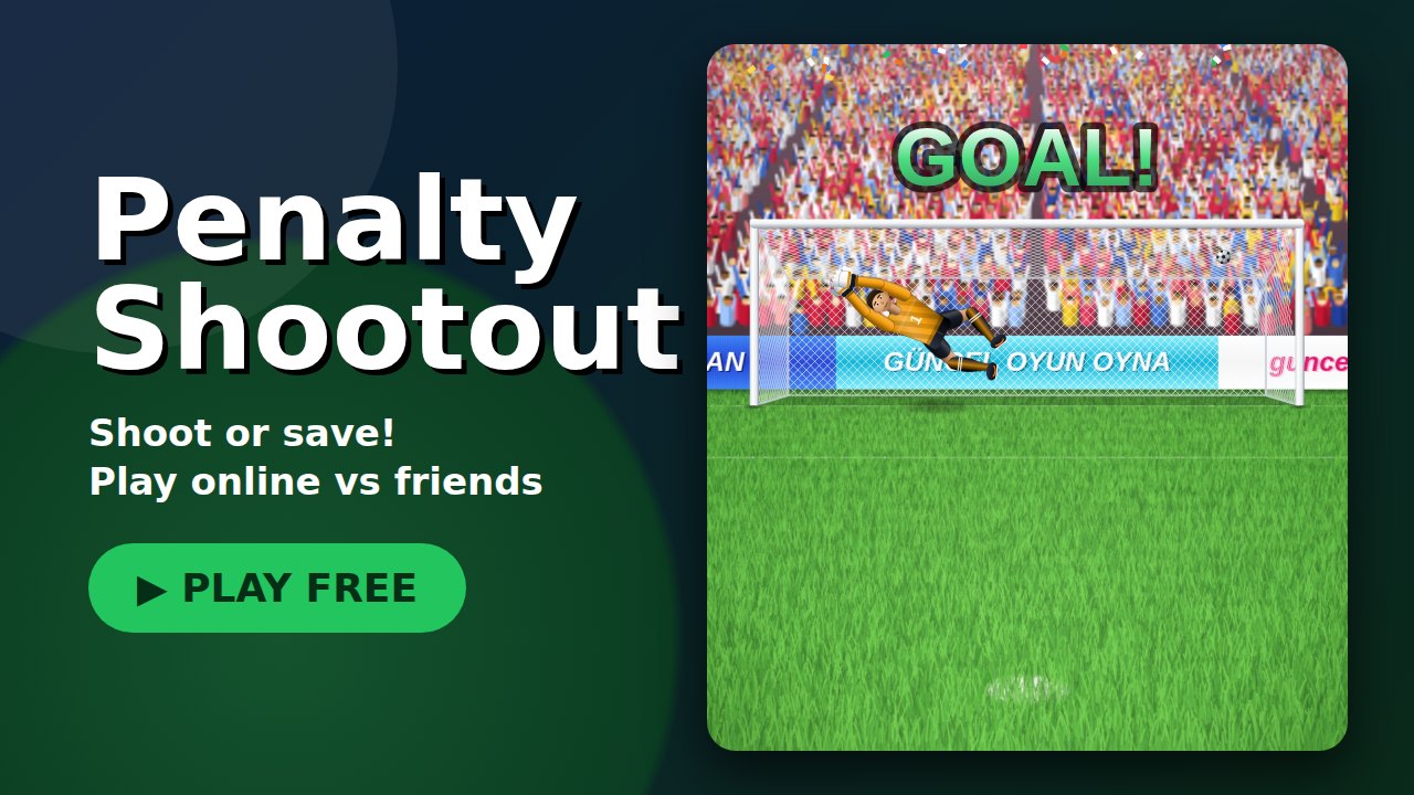 Penalty Shootout game screen