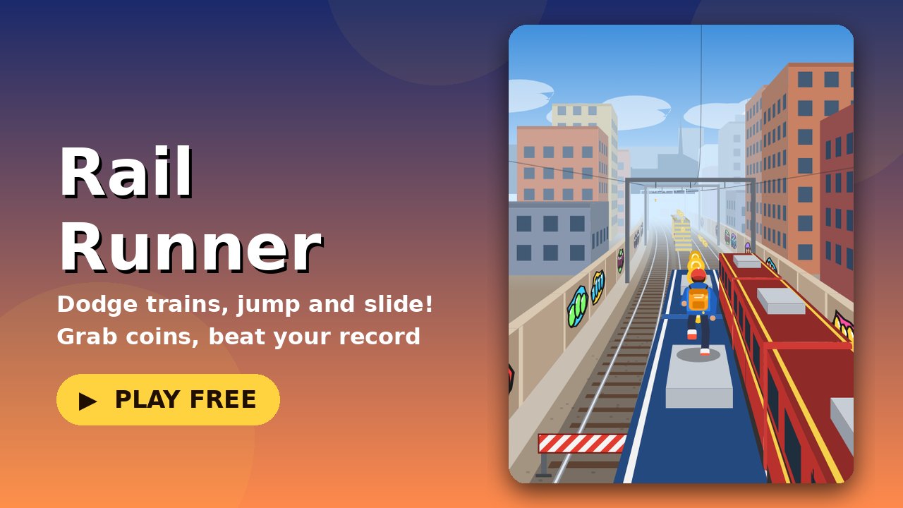 Rail Runner game screen