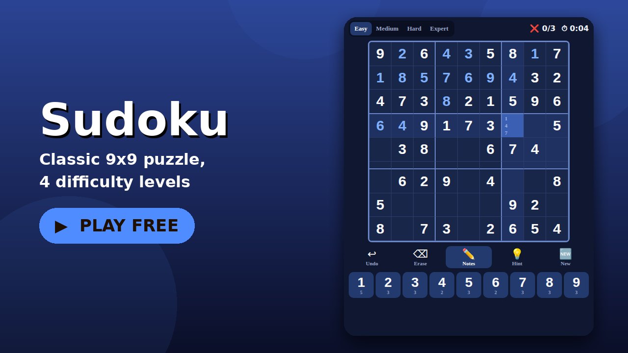 Sudoku game screen