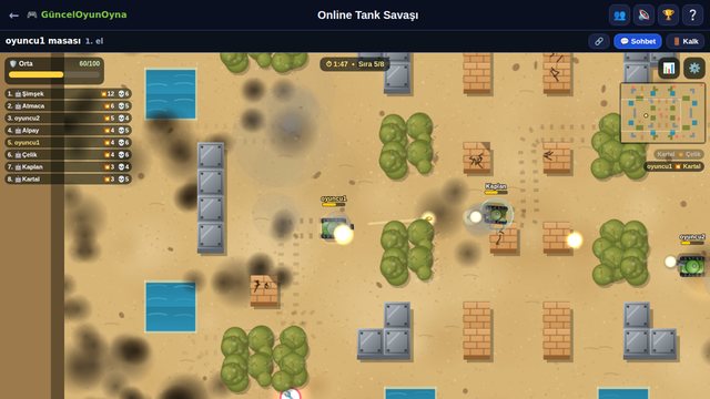 Tank Savaşı online savaş