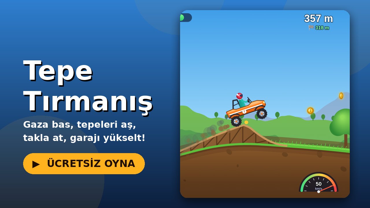 Tepe Tırmanış oyun ekranı