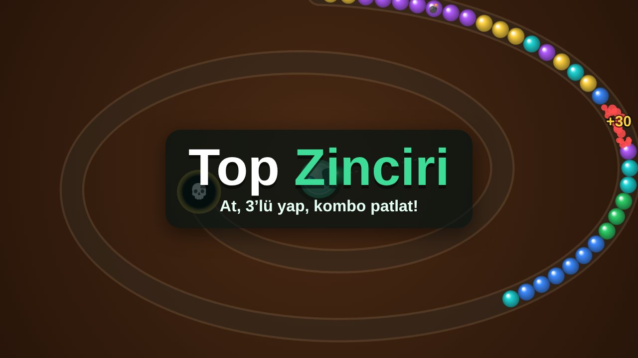 Top Zinciri oyun ekranı