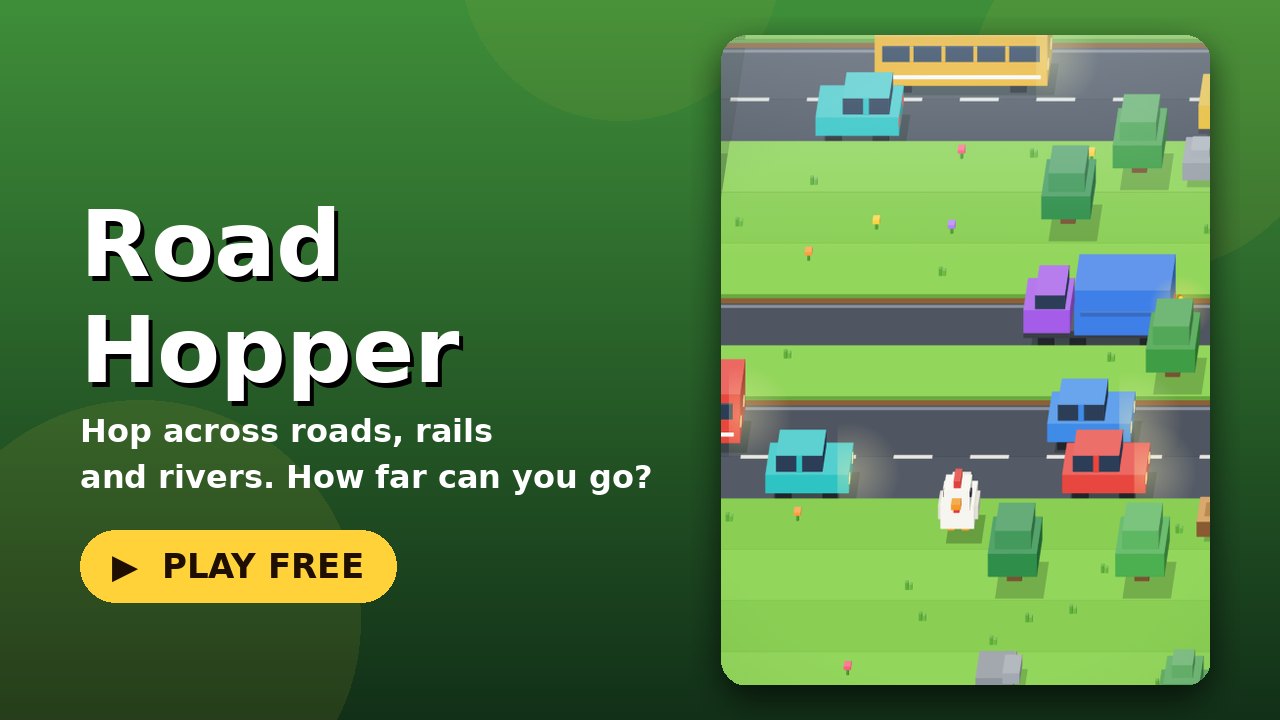 Road Hopper game screen