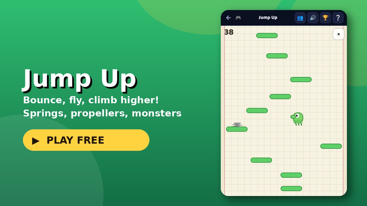 Jump Up game screen